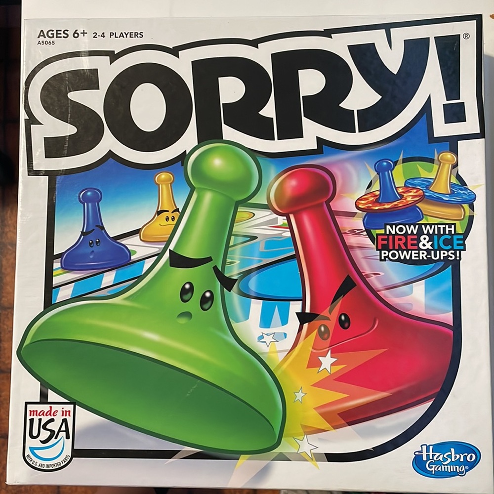 “Sorry” Board Game